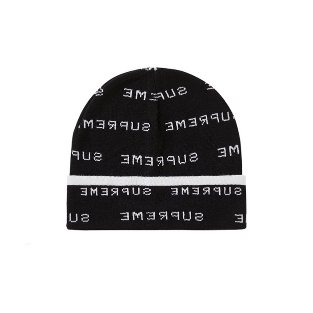 Supreme Repeat Logo Beanie